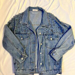 Embellished Denim Jacket